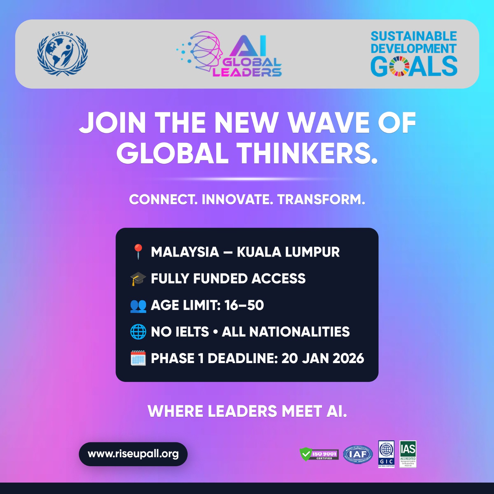 Rise - 🌍 The Future of Leadership is NOW: AI for Global Leaders in ...