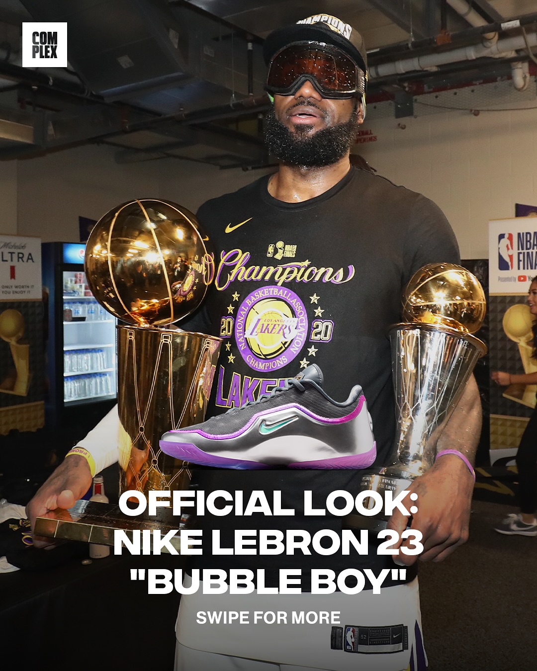 Nike LeBron 23 'Bubble Boy' sneaker official look