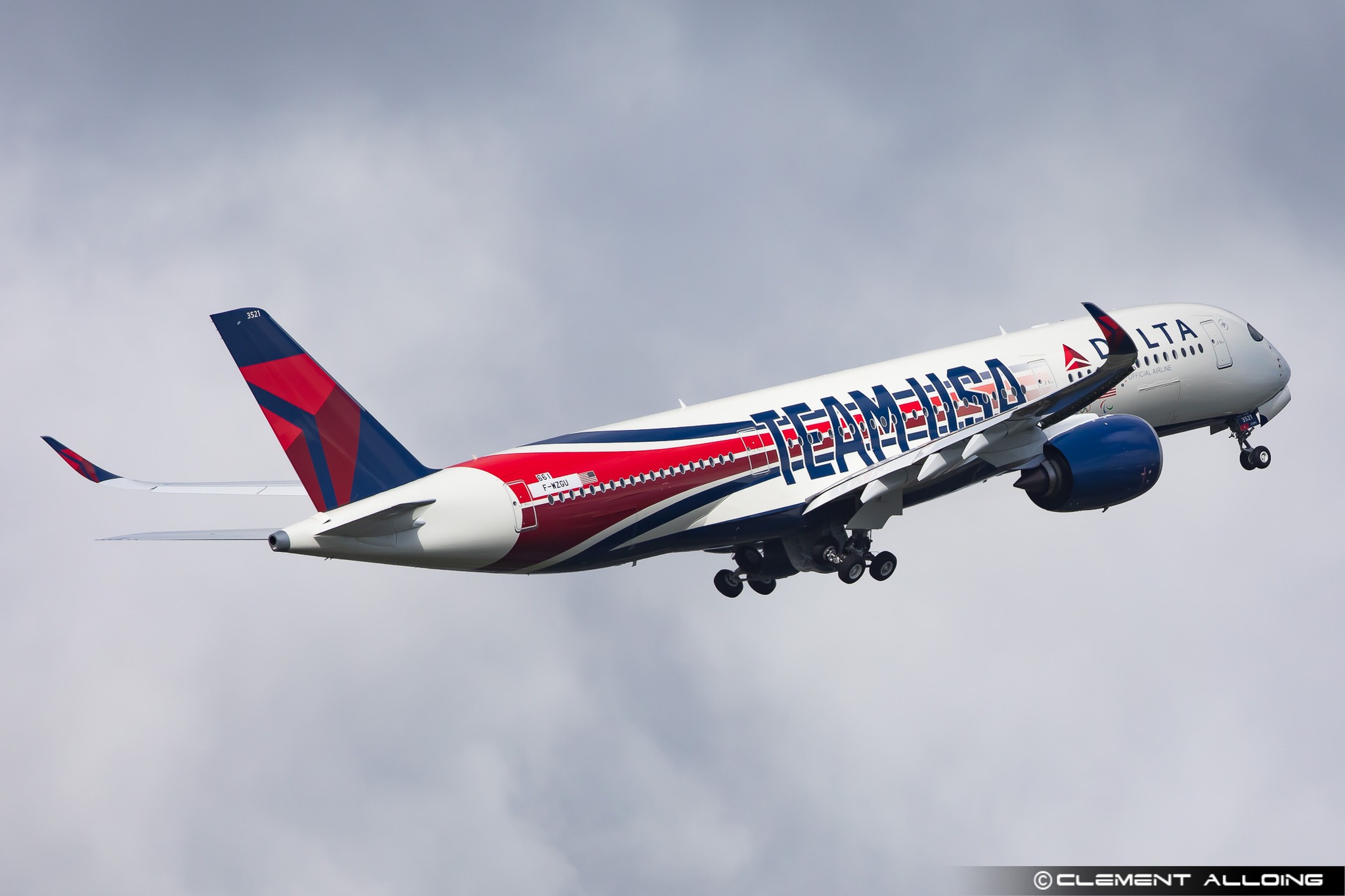 Delta Air Lines unveils Team USA Airbus A330-900neo