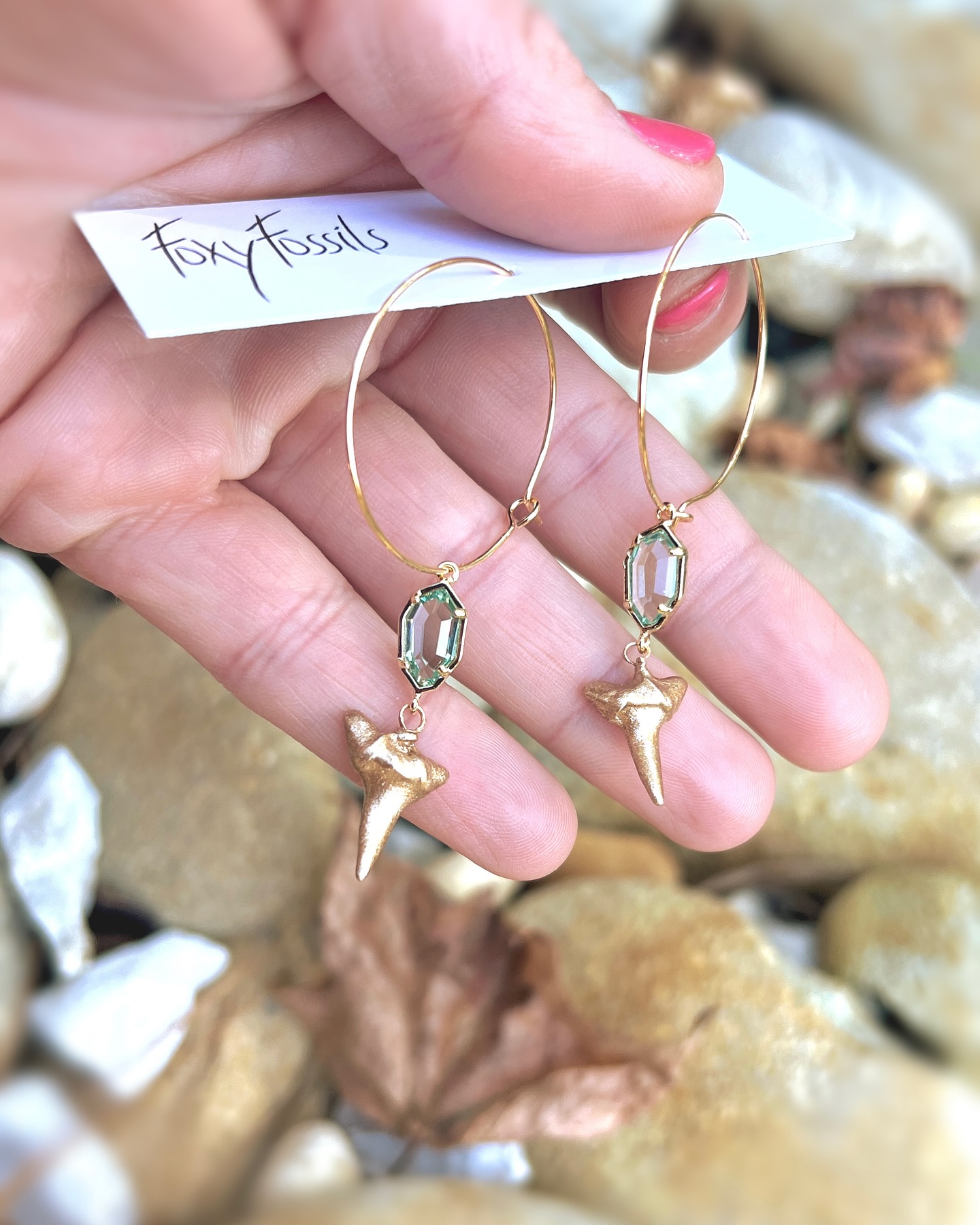 AMBUSH®SHARK EARRING from our WAVES collection as featured in 