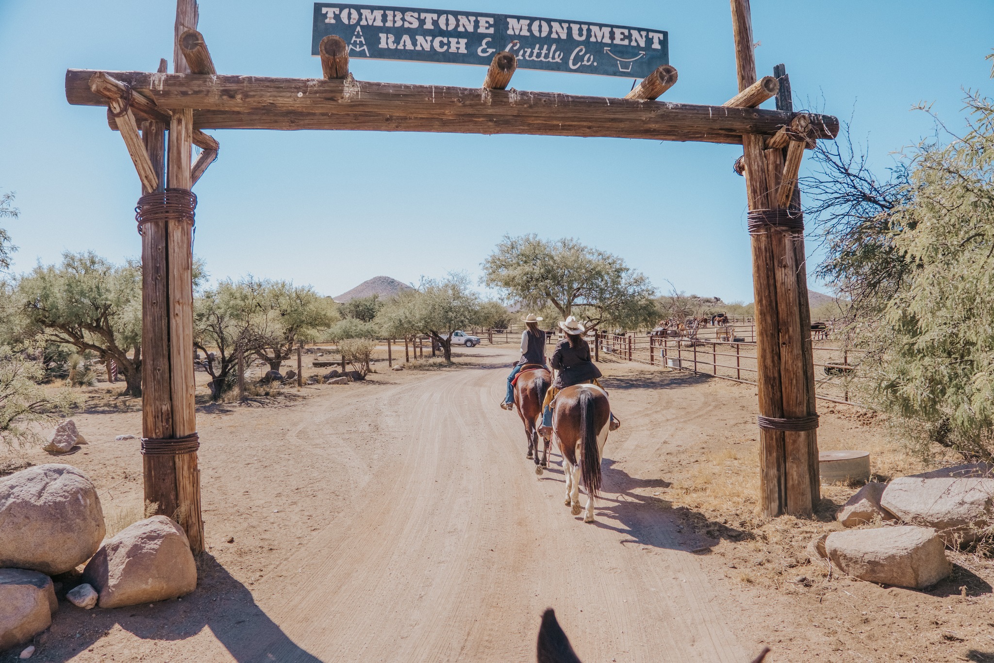 Walking through history,... - Tombstone Monument Ranch | Facebook