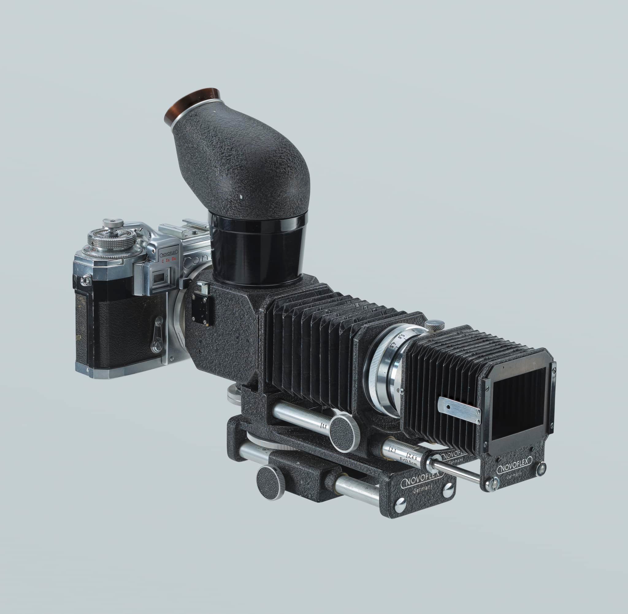 Zeiss Camera Novar anastigmat 75 / 4.5 + bodycap build and