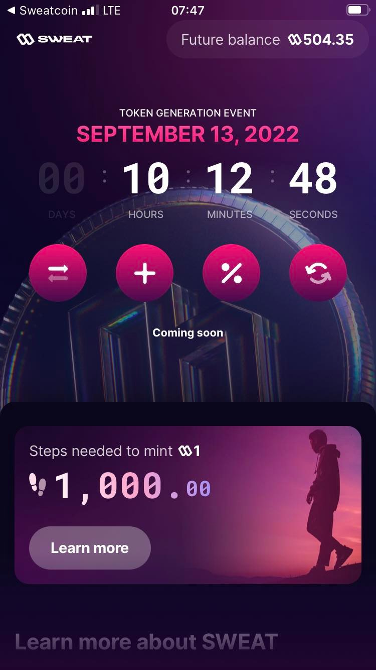 MOBILE MINING📊⚔️POTENTIAL TOKEN 💸💸 | Sweatcoin will be listed on five ...