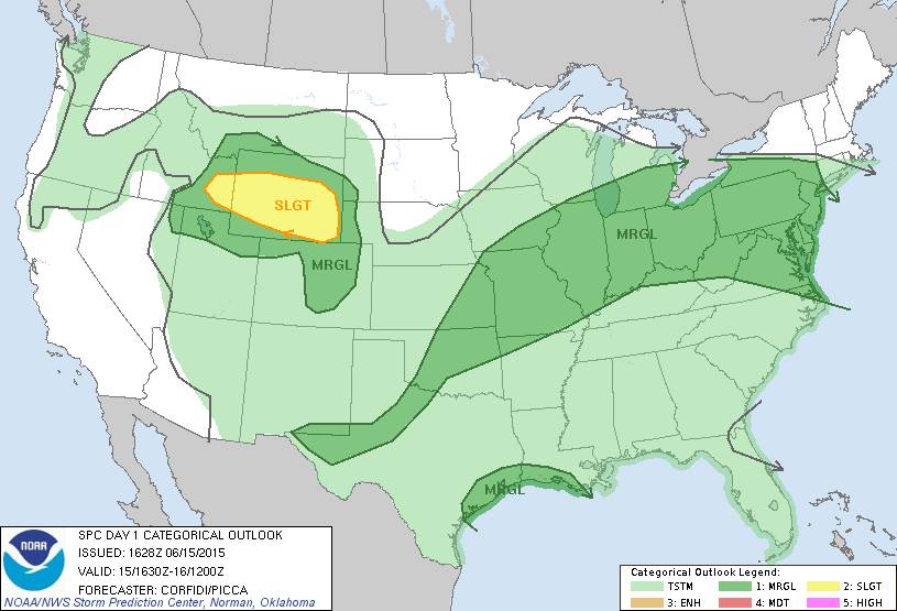 Stormriderz 7 - THERE IS A MRGL RISK OF SVR TSTMS OVER... | Facebook
