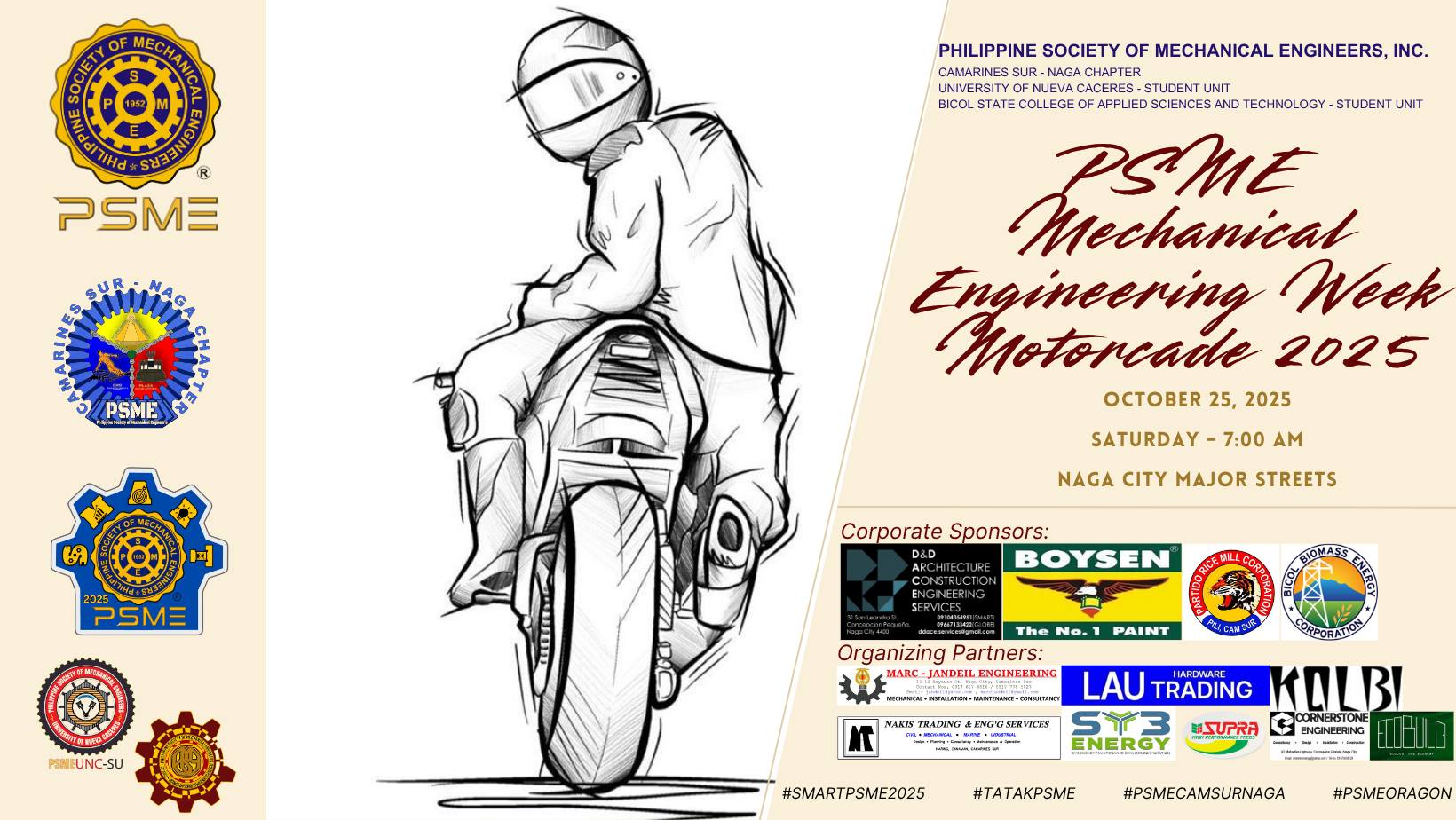 📢 MOTORCADE ALERT! ⚙️ “Mechanical Engineering Week pursuant to ...