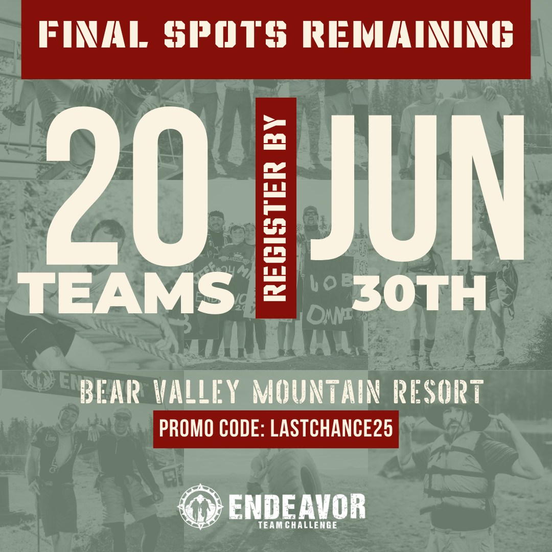 Endeavor Team Challenge | Bear Valley CA