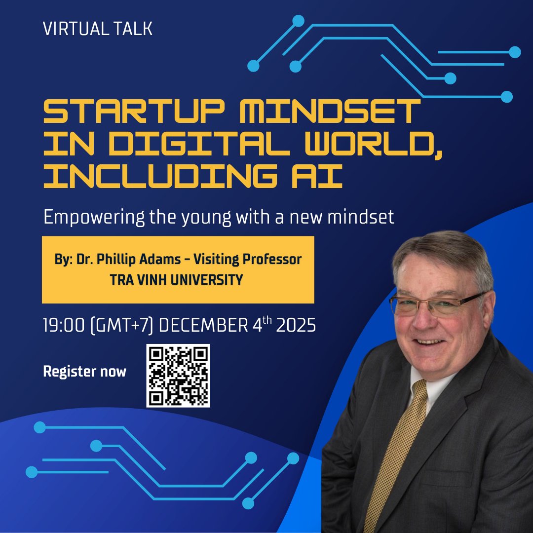 Startup Mindset in Digital World, including AI - Virtual Talk