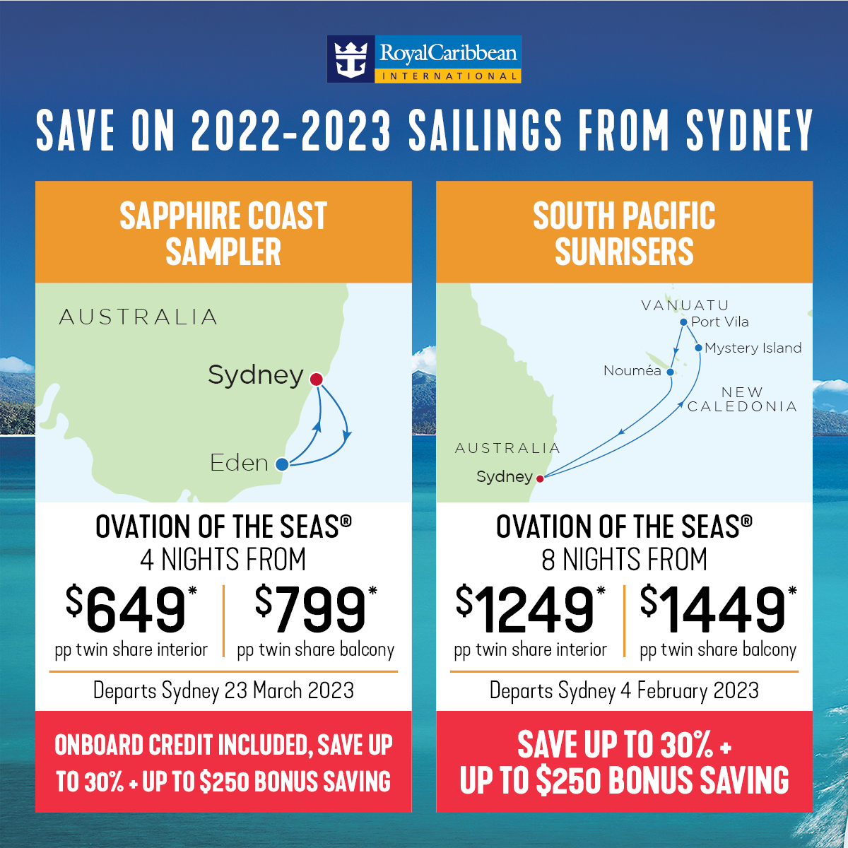 ⚡ Royal Caribbean Flash Sale on... - Helloworld Travel HTG