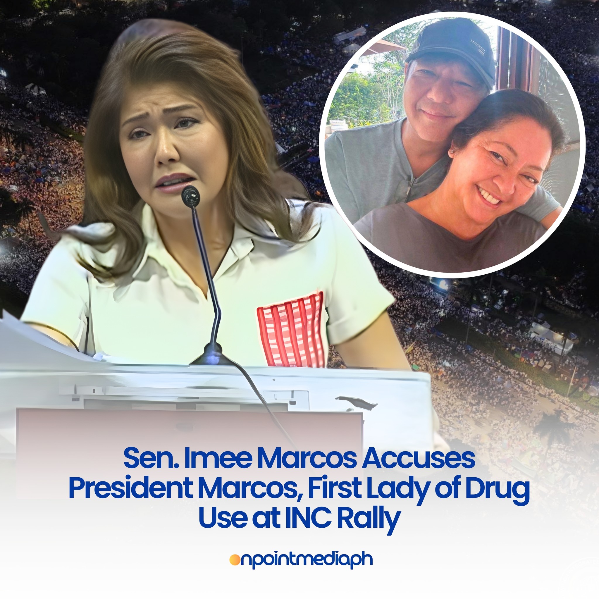 On - SEN. IMEE MARCOS ACCUSES PRESIDENT MARCOS, FIRST LADY OF DRUG USE ...