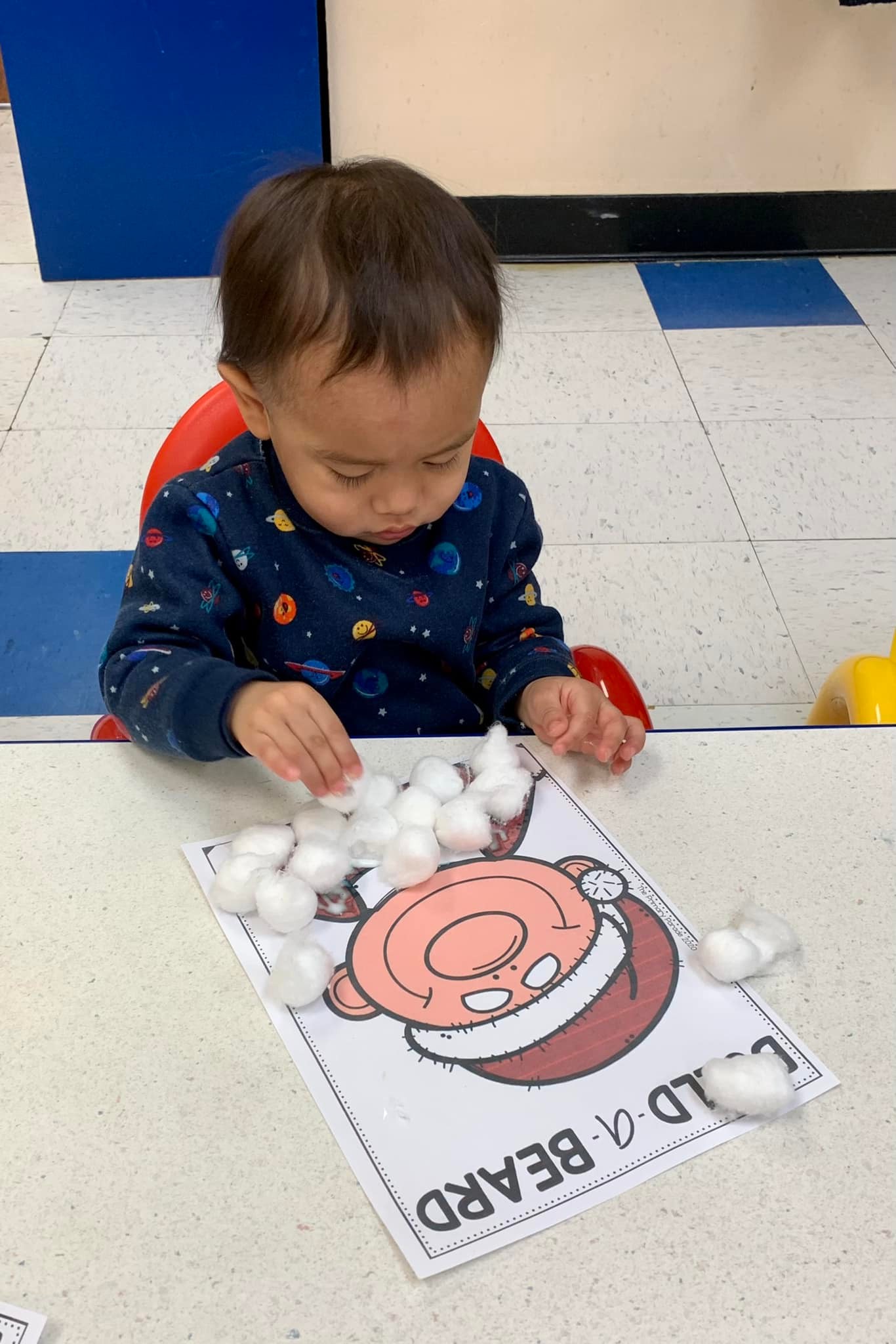 Today we have Santa his beard - a math... - Clifton Preschool