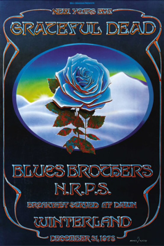 Grateful Dead's 1989 New Year's Eve concert at Oakland, CA