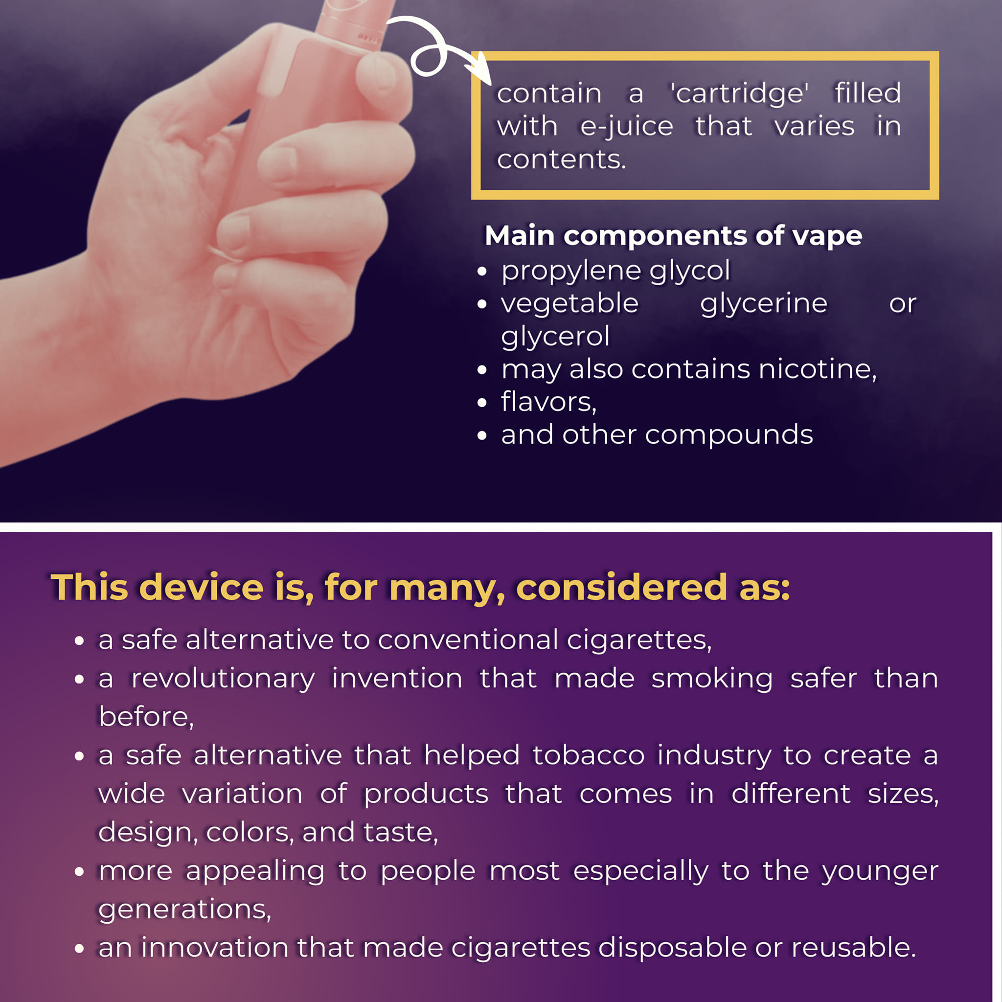 Do you know what's in a vape?