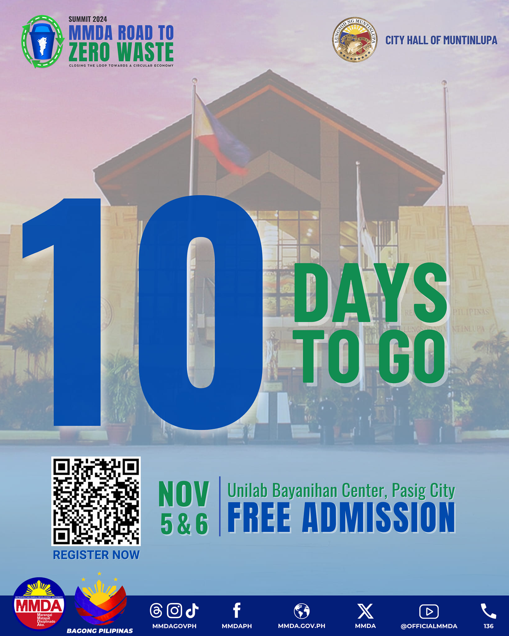 MMDA - 10 araw na lang, MMDA Road to Zero Waste Summit 2024 na! 🗓️ ...