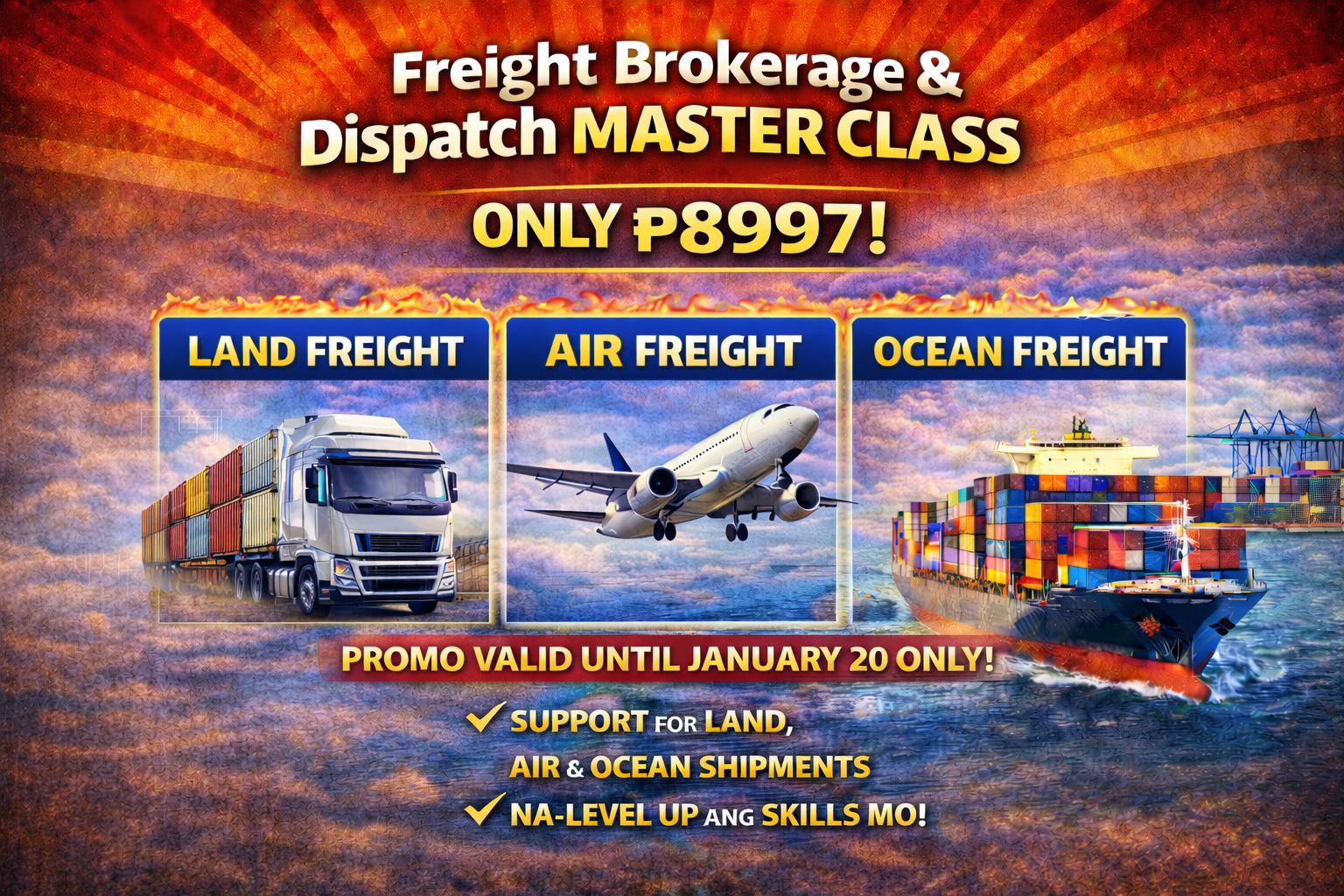 Freight - FREIGHT BROKERAGE AND DISPATCH MASTER CLASS PROMO!🤑😲 VALID ...