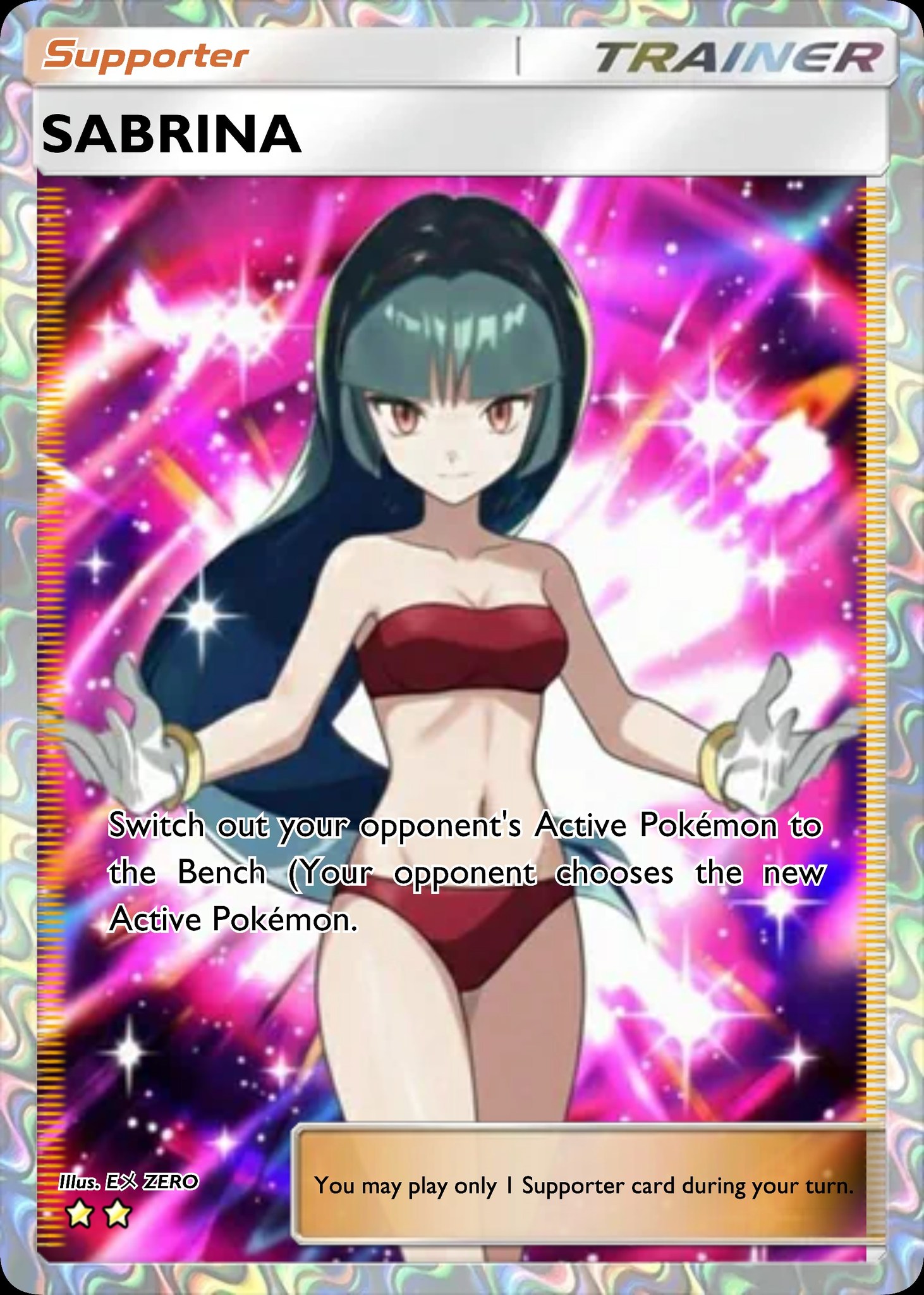 bikini pokemon card Nemona Full Art Swimsuit Trainer  withlovebysleepy bikini pokemon card Misty and