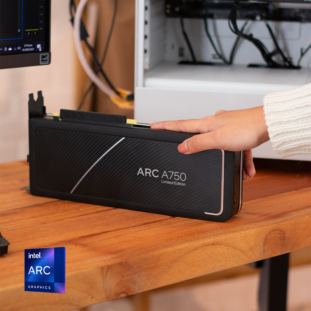 IT World - Stay ahead in your creative game with Intel Arc A750 