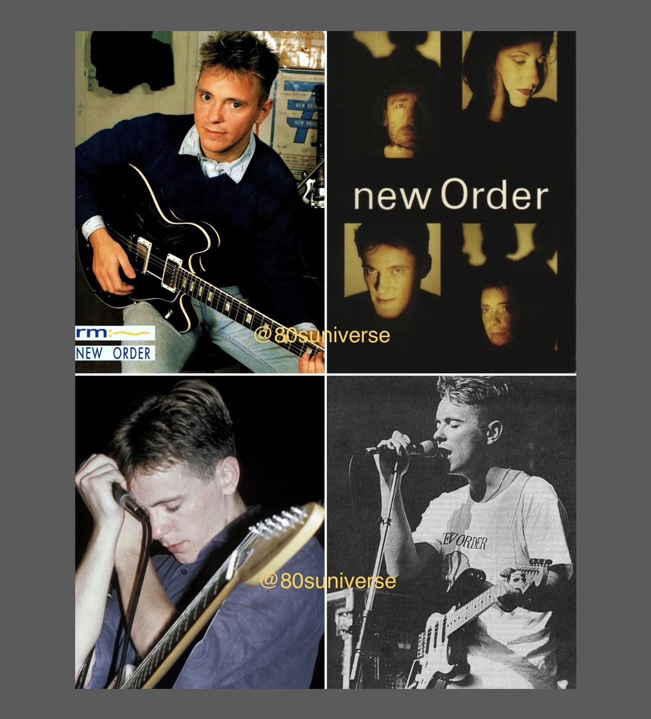 Happy birthday to Bernard Sumner, born 4 January, 1956. Founding 