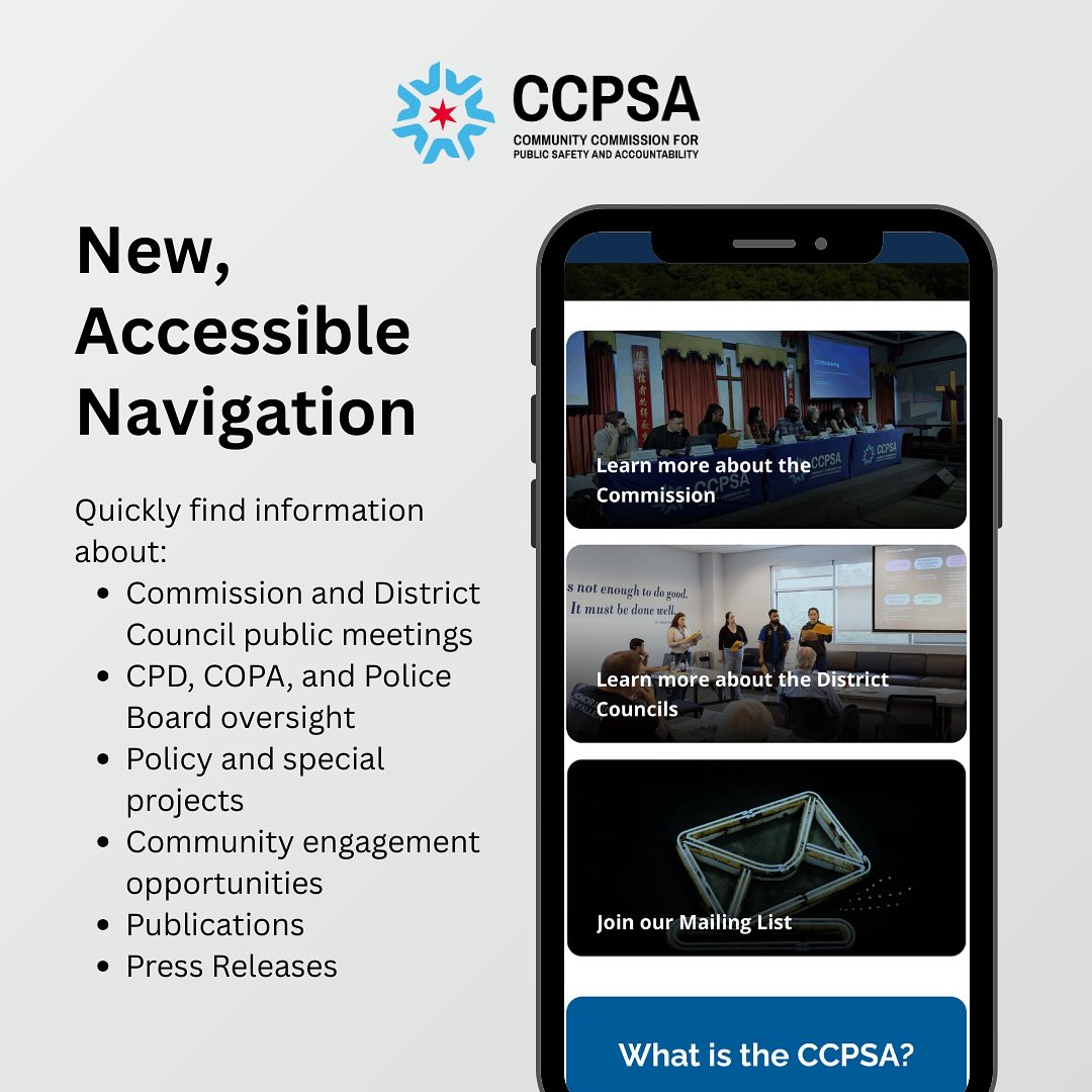 Community Commission for Public Safety & Accountability- CCPSA | Chicago IL
