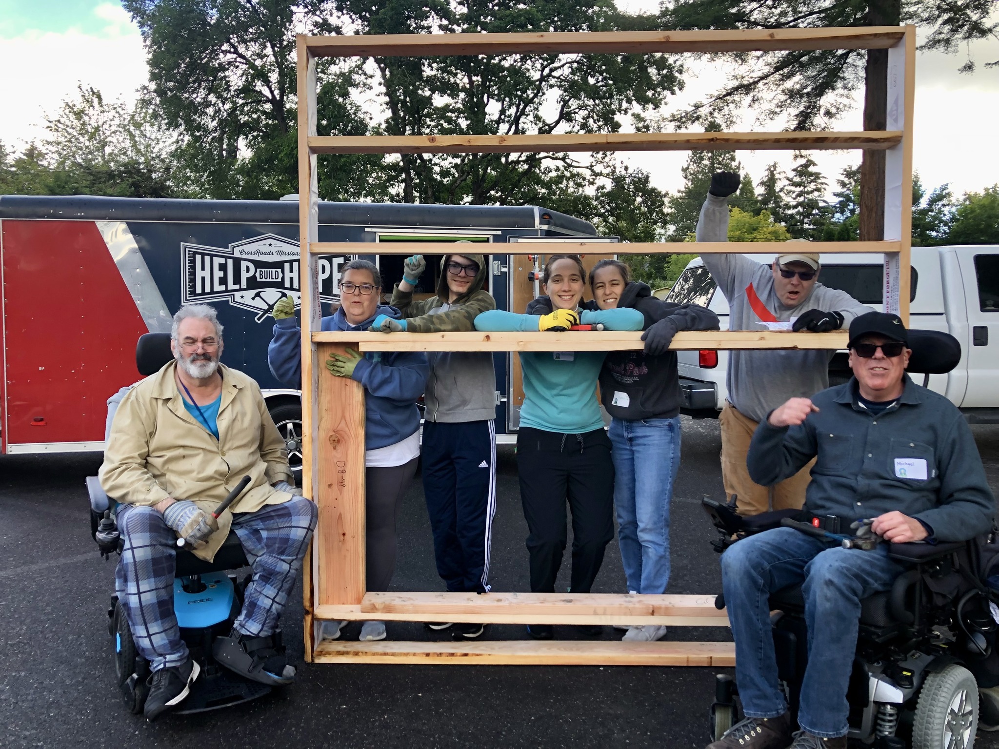 Help Build Hope - Great build in Portland earlier this...
