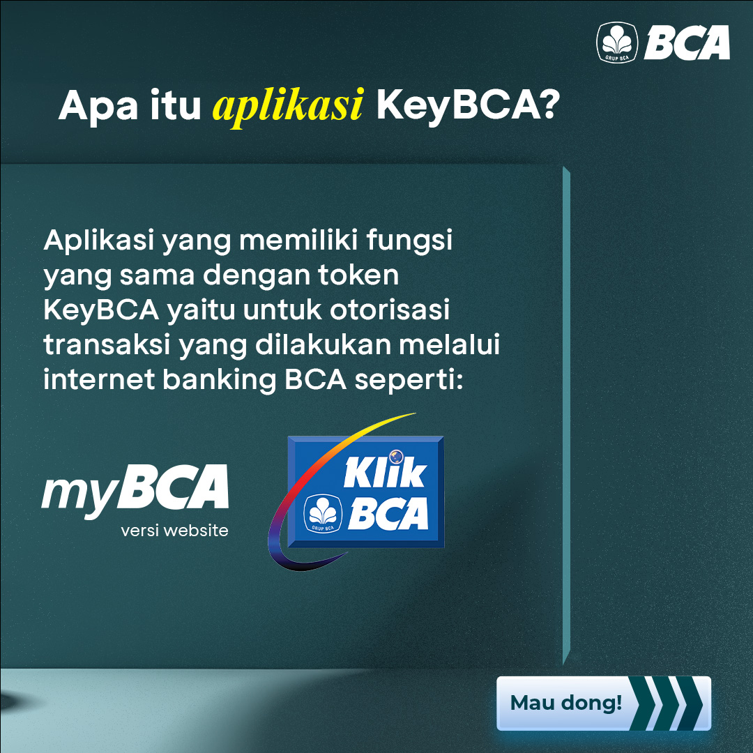 Bank BCA - Apa sih Aplikasi KeyBCA? Ini merupakan... | Facebook