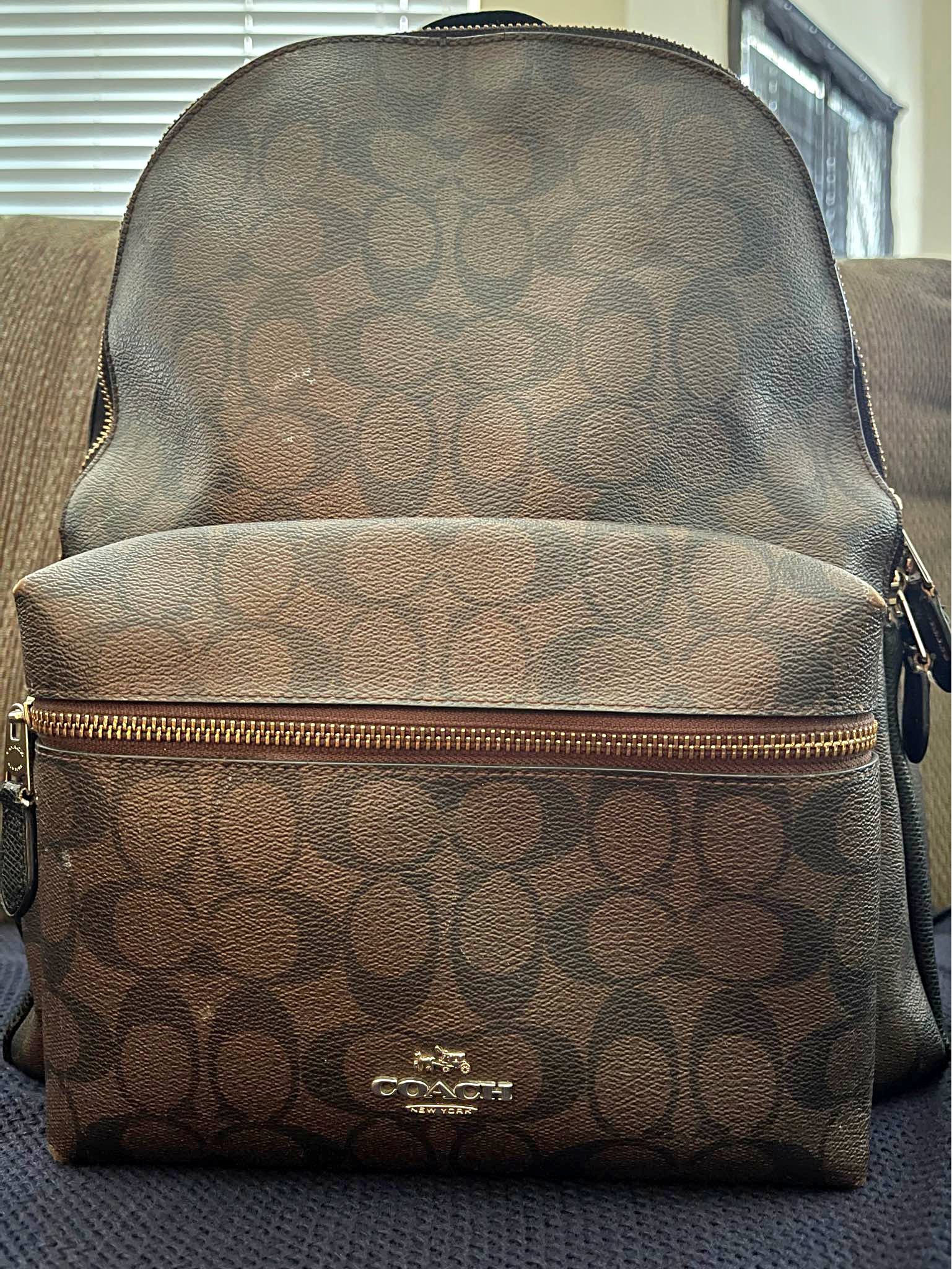 coach backpack for sale philippines Men's Brand COACH CV925 QBMQV Black/White Travel Bag Brand Luxury Stylish Present Men Practical Cool   Its a comfortable lightweight style with leather Coach Court Coach Backpack For