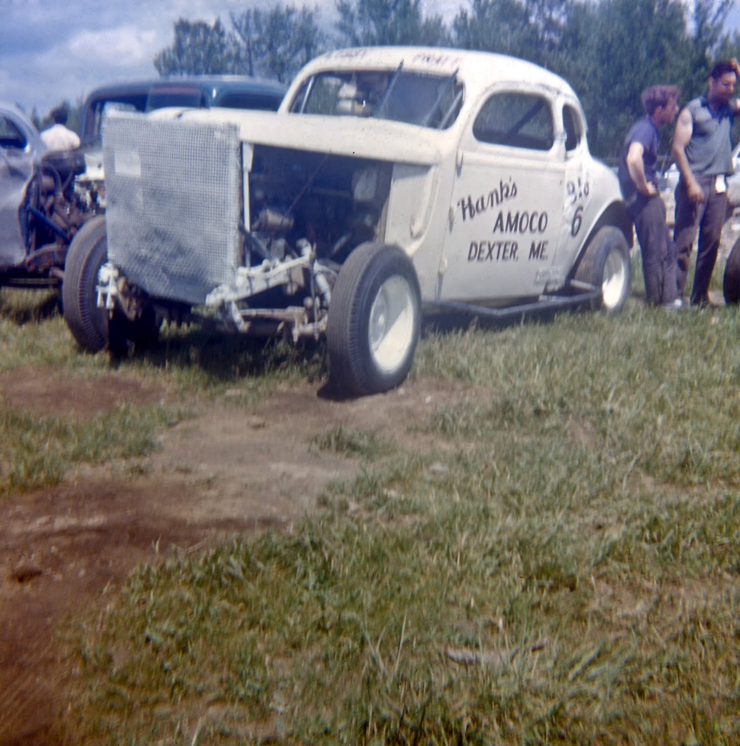 Maine's - This is Haggie Pratt Sr's '38 Plymouth coupe that he raced at ...