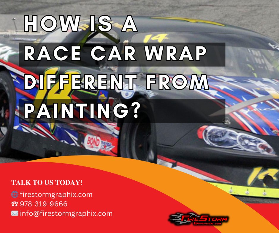 📣How is a race car wrap different from... - FireStorm Graphix