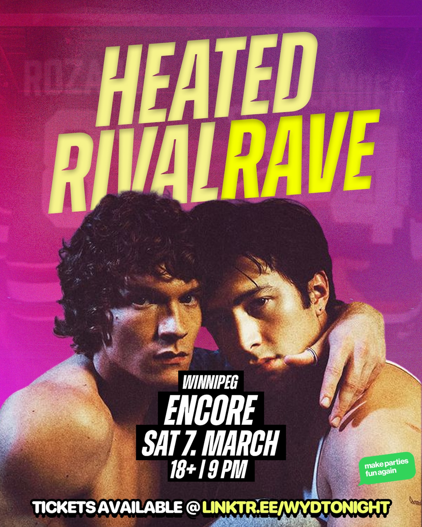 💋 ️‍🔥 HEATED RIVALRY DANCE PARTY... - Encore Lounge + Patio | Facebook
