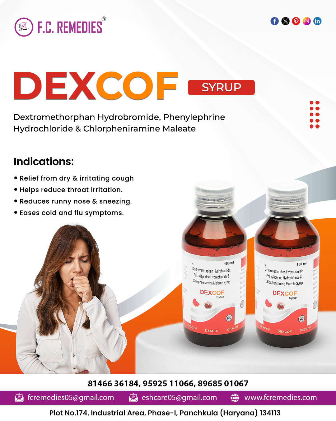 F.C - Introducing DEXCOF Syrup from FC Remedies — an effective cough ...