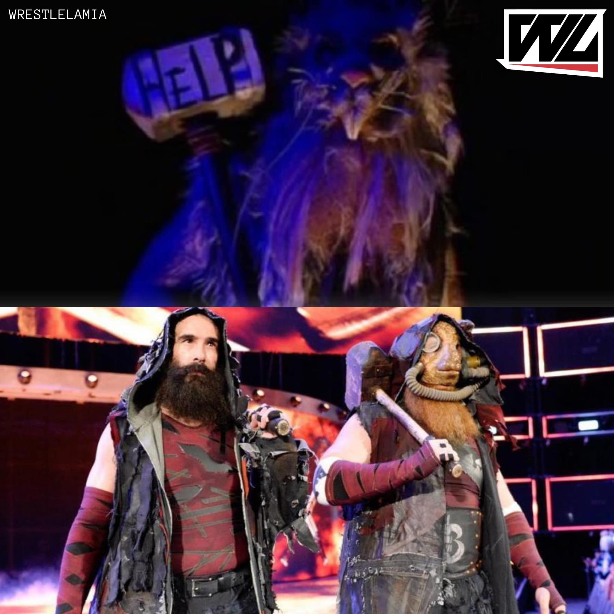 Wrestlelamia.com - Erik Rowan brought back the Bludgeon Brothers hammer ...