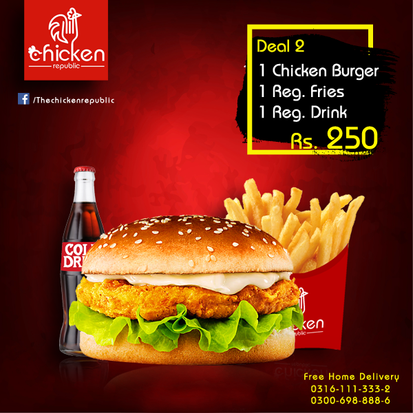 The New Chicken Republic - Chicken Burger who do not want to eat it ...