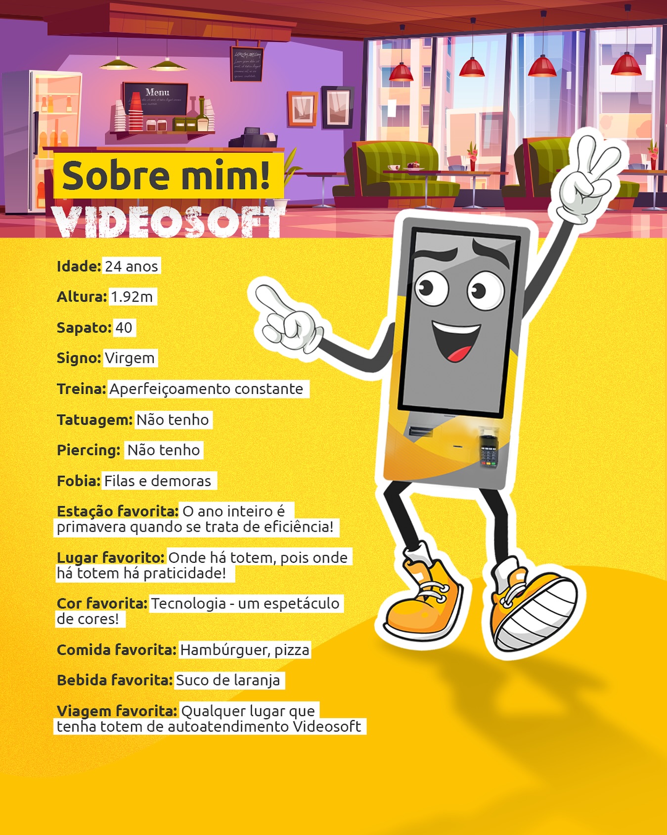 Com 24 anos de experiência e uma altura... - Videosoft Brasil | Facebook