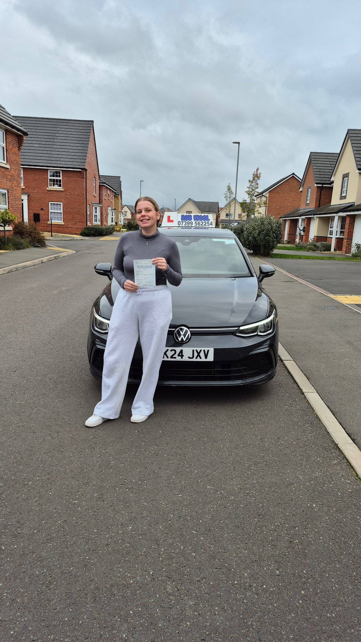 Rob - Biggest congratulations to Jess for passing her driving test this ...