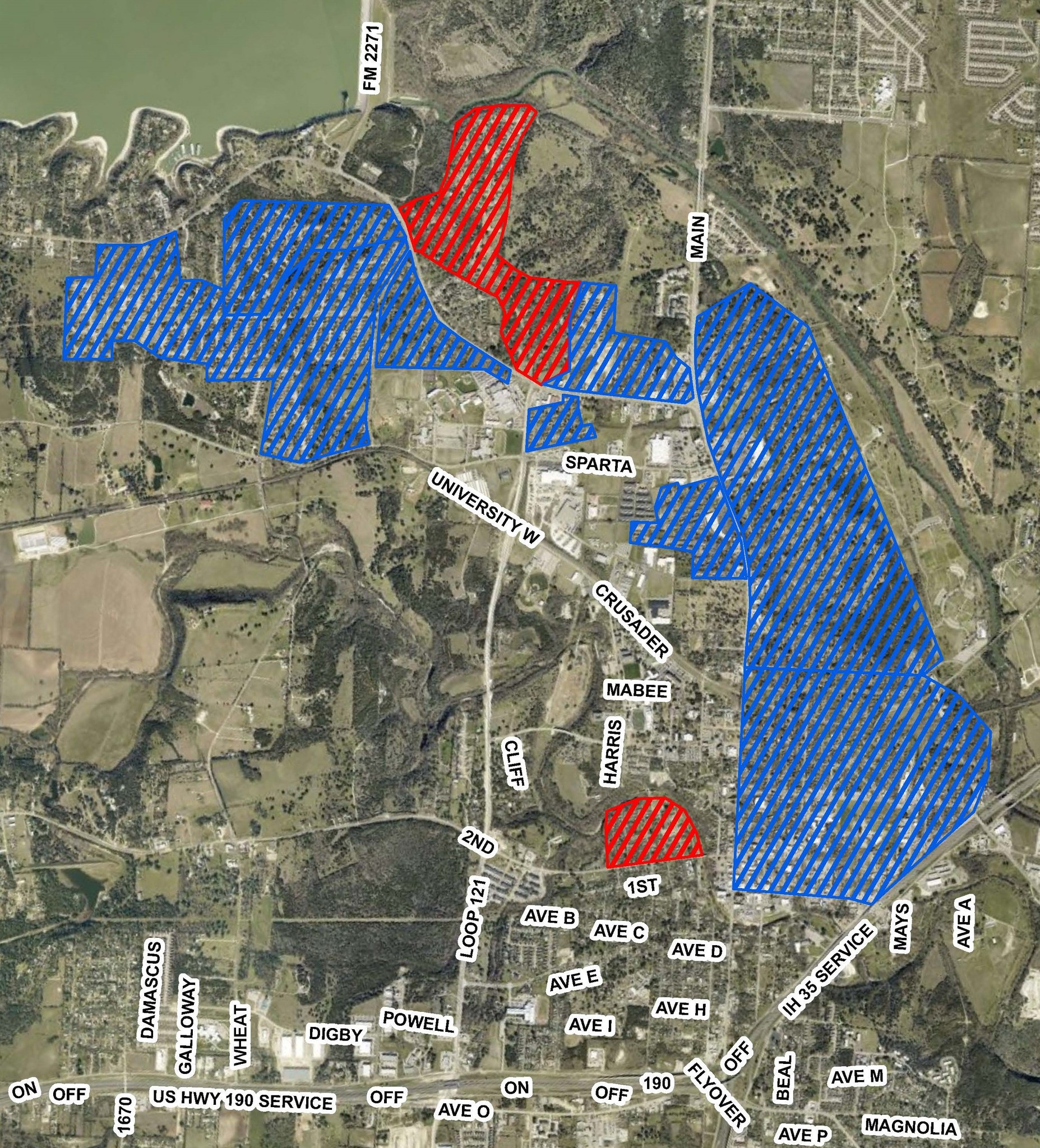 This map shows where we... - Belton, Texas - City Government