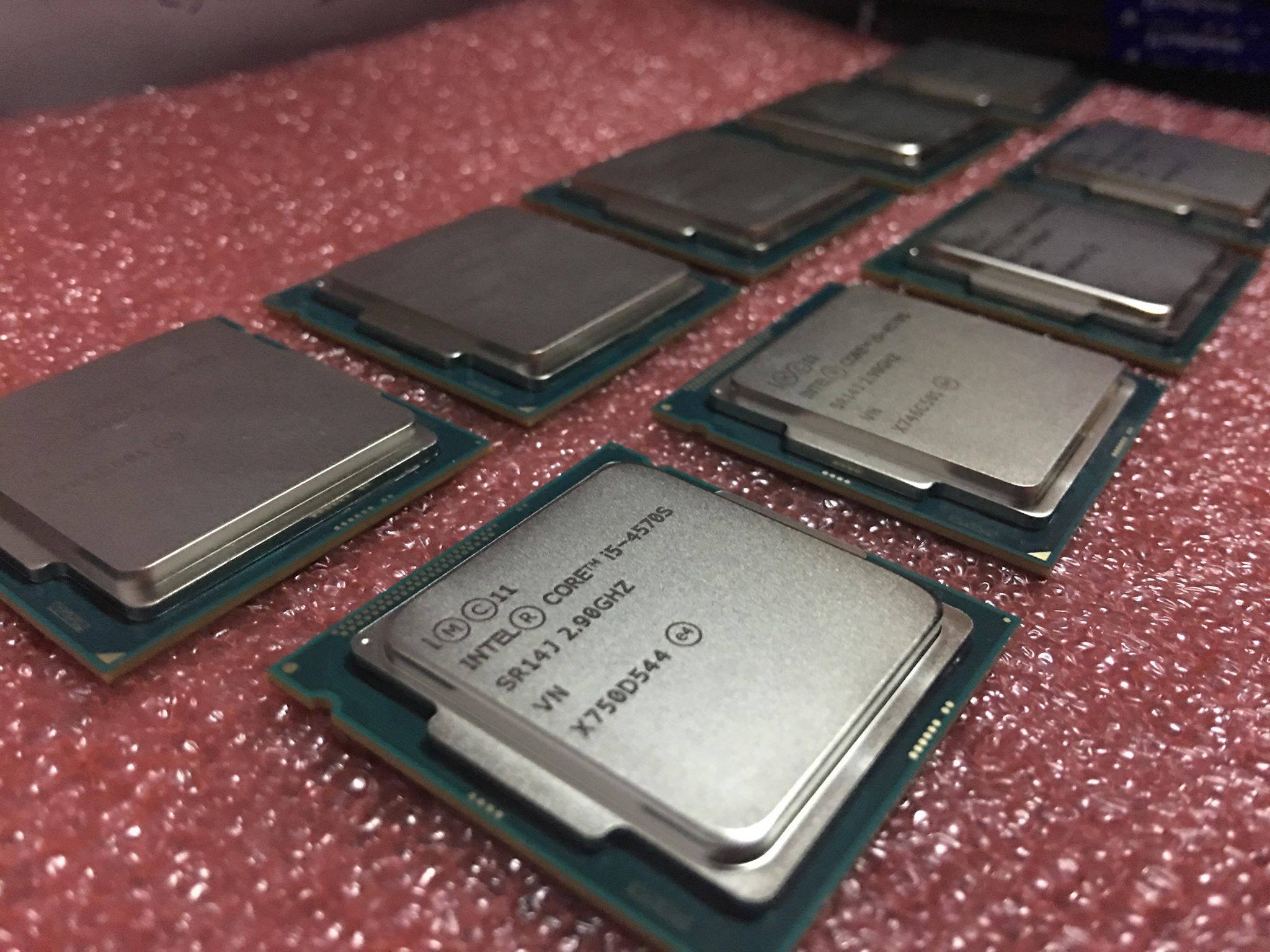 Spesifikasi : Haswell Processor Number i5-4590 4 Core 4 Thread