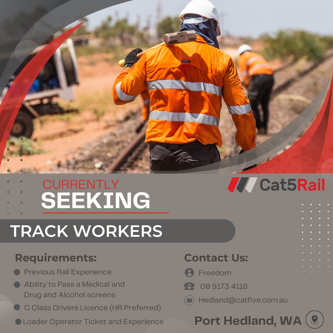 Cat 5 Rail - Join the Cat 5 Rail Team! Cat 5 Rail is...
