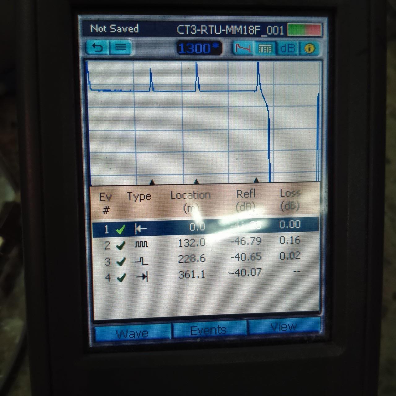 Splice Test OTDR สไปร์สาย Fiber Optic เทสสายแลน Lan UTP Test Report ...
