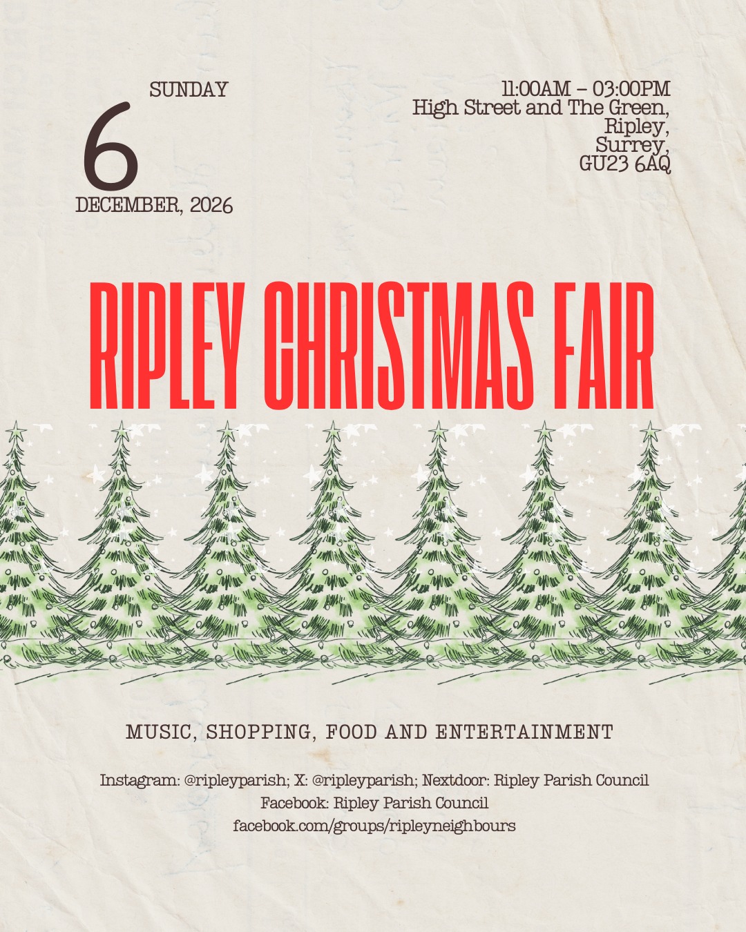 Ripley Christmas Fair | Woking