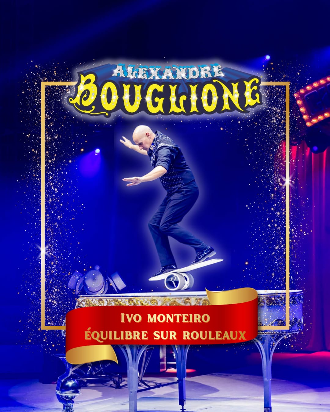 Cirque - 🎪 Quand un jeu fragile devient lumière, ... Sur un rouleau ...