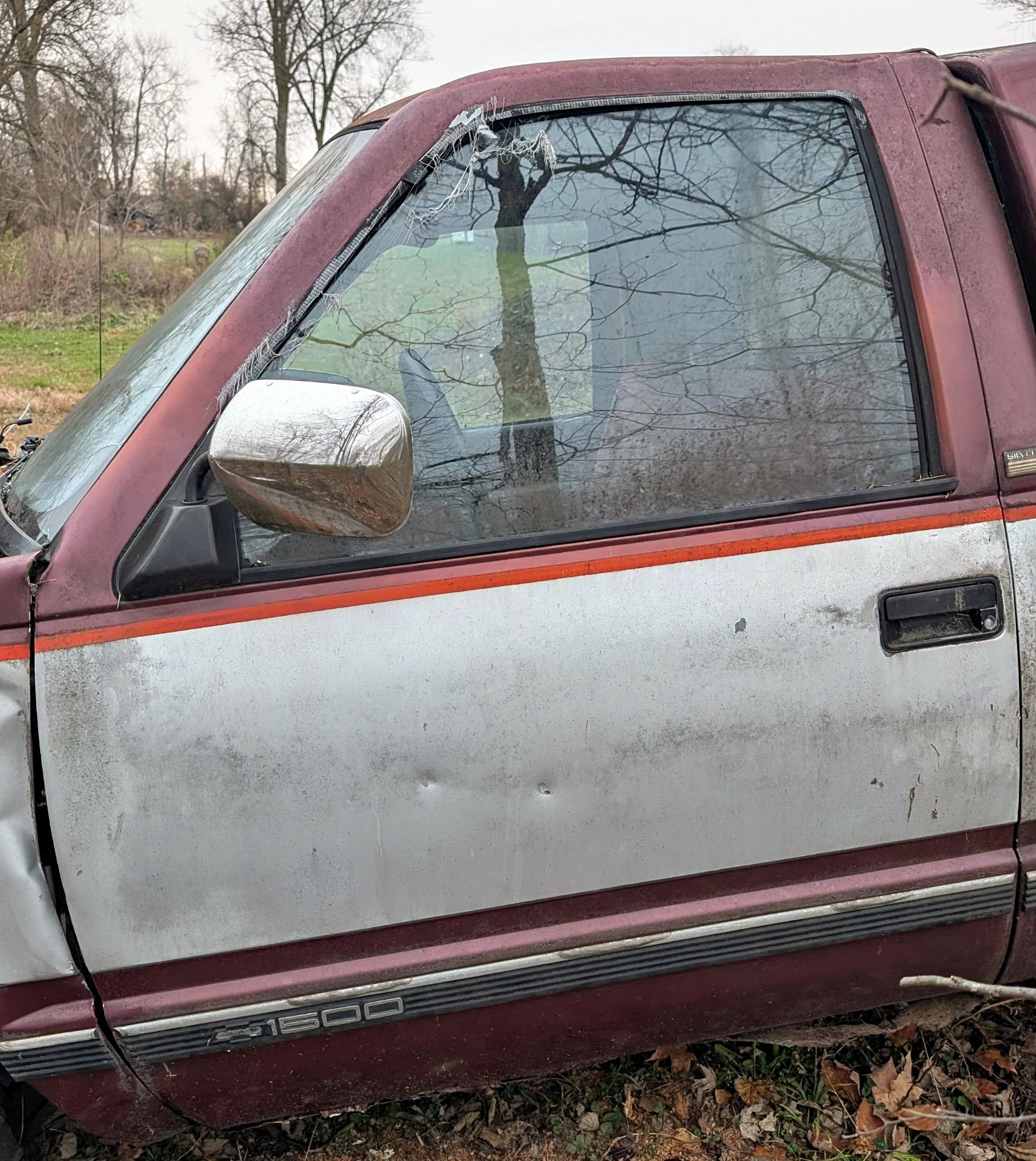 Parting Out 1989 Chevy Shortbed V6 Truck. Transmission and camper shell ...