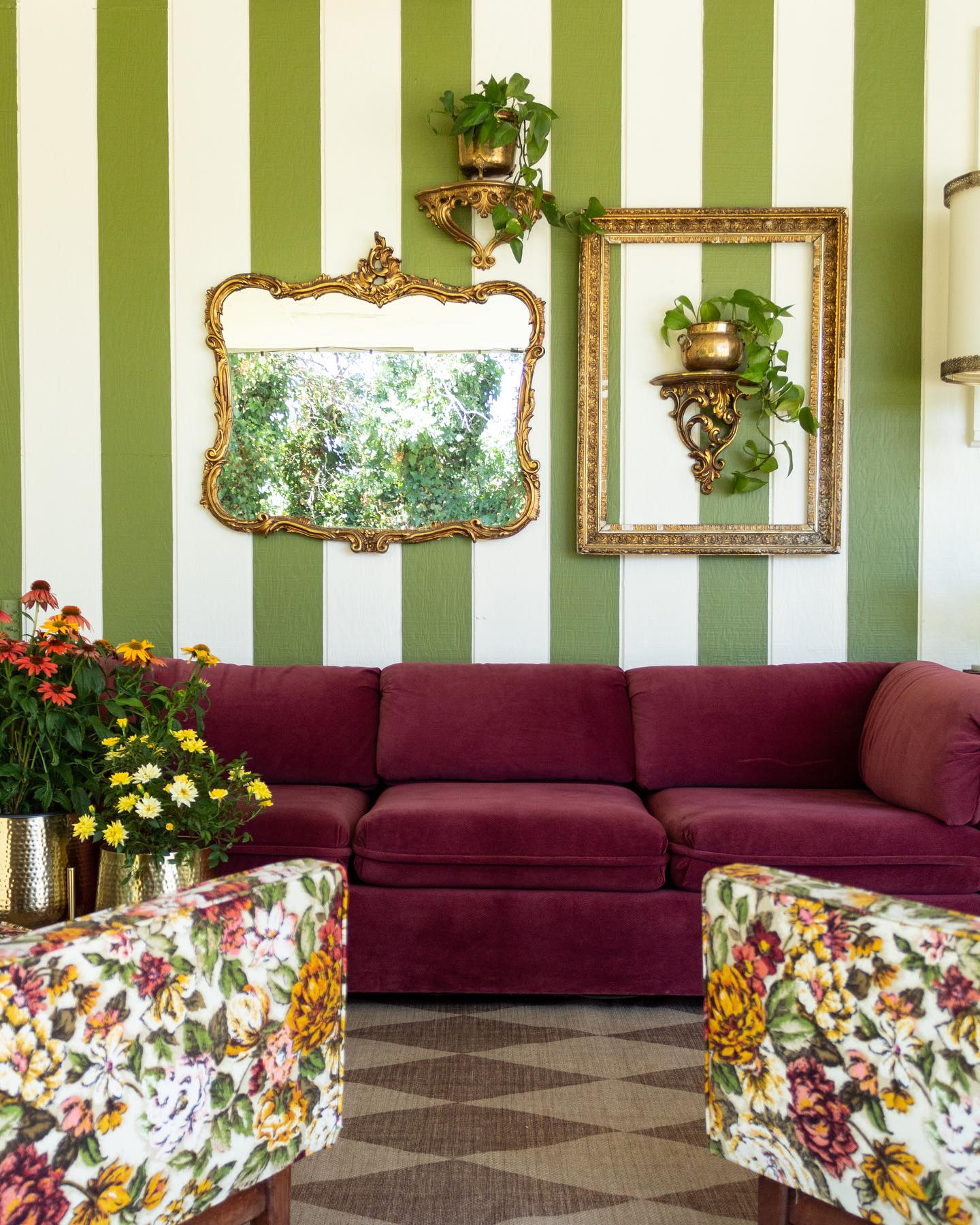 RETRO PATIO REVEAL💚🩷💛 Isn’t it... - Ms. Vicious Design