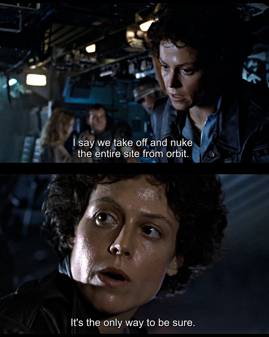 aliensexpanded - Ripley delivers the coldest, most practical solution ...