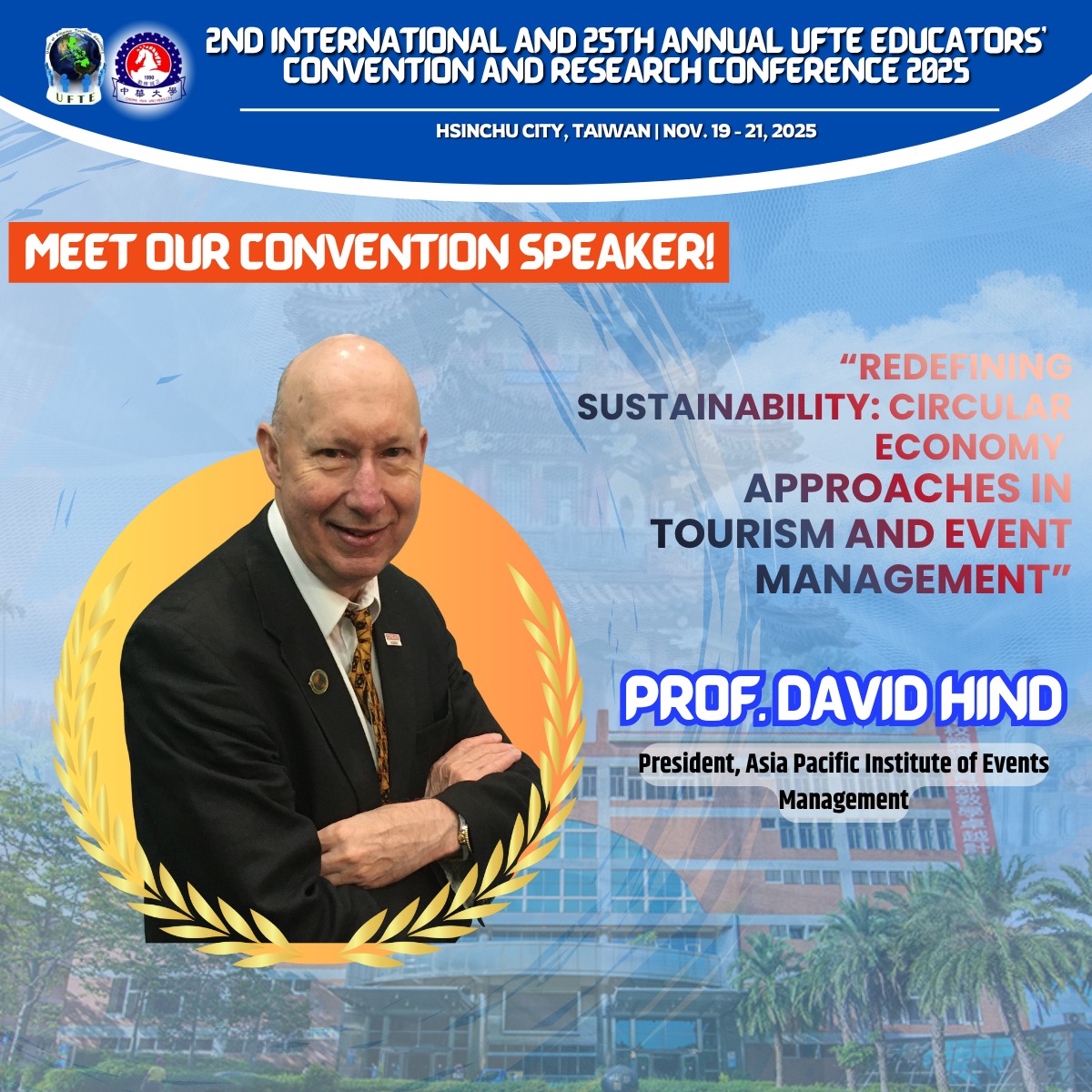 Union - 🌏 MEET OUR CONVENTION SPEAKER! 🌏 We are honored to welcome Prof ...