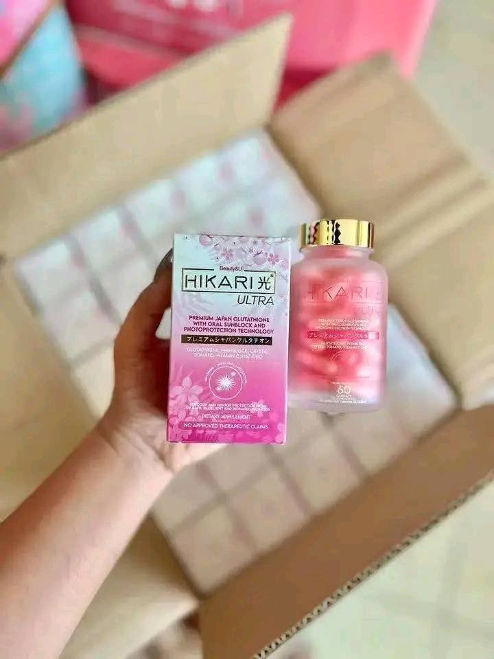 Your ultimate glow in a bottle! 💫 Packed with 5x more power than your regular glutathione! 🔥 #HikariSkinEssentials