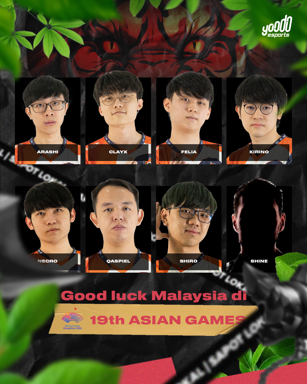 Yoodo Esports - 📣 MARILAH SOKONG PASUKAN MALAYSIA DI ASIAN...