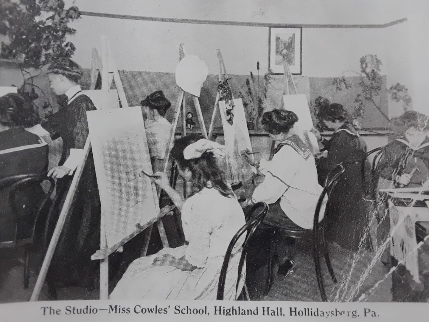 Art Studio, Miss Cowles... Historic Hollidaysburg, Inc.