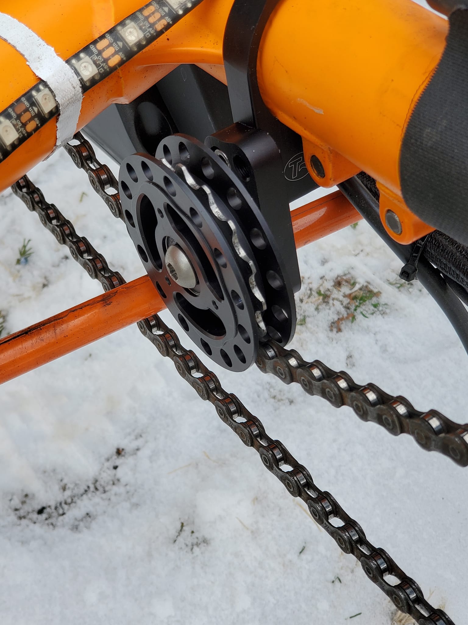 Today was idler install and chain... - Riding With Roddy