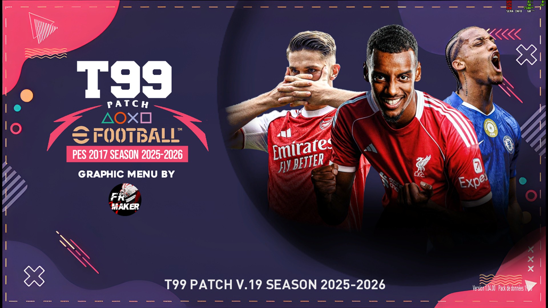PES 17 PATCH T99 V19 👉New Jeune... - SeraInfo Namontana | Facebook