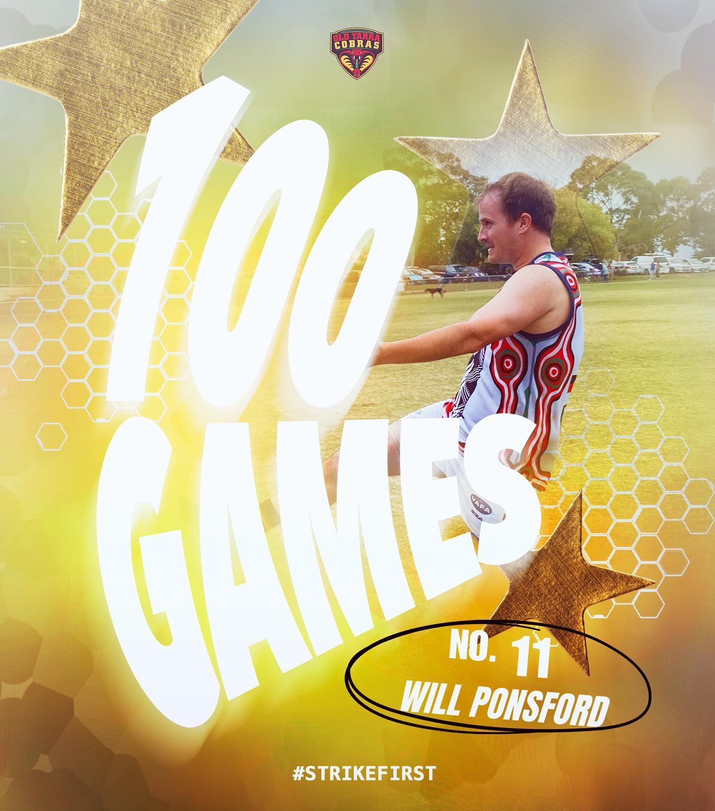 ⭐️ MILESTONE GAME⭐️ A... - Old Yarra Cobras Football Club | Facebook