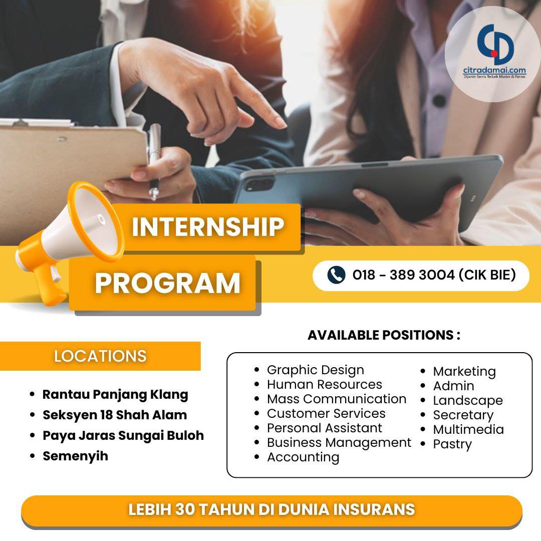 Digital Marketing Internship Group Malaysia | Facebook